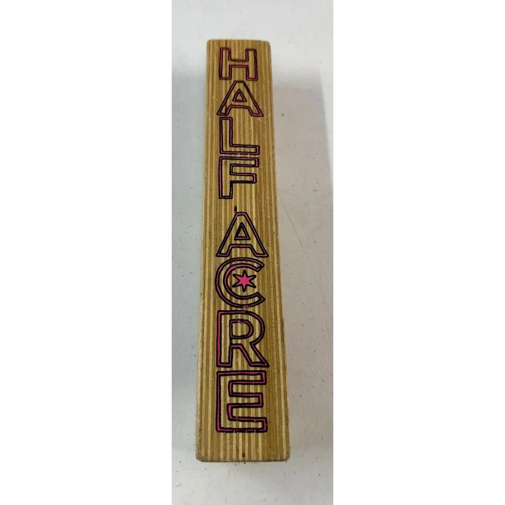 Half Acre Brewery Pony Pilsner Wooden Beer Tap Handle 10